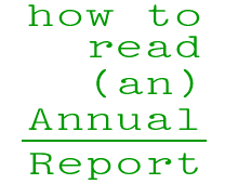 Financial Statements - How to Read an Annual Report